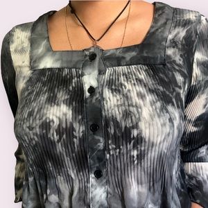 Y2K Vintage Small/Medium Acid Wash Sere Nade Flowy Blouse